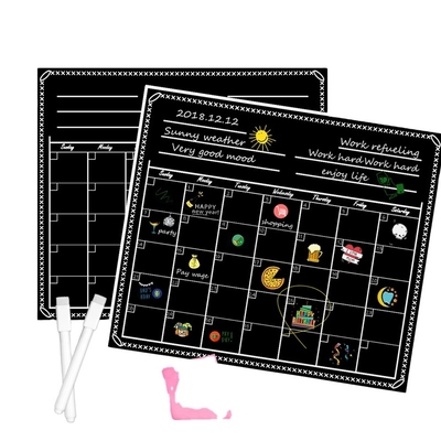 Promotion 2020 Custom Die Cut Fridge Magnet For Dry Erase Quality PVC Magnetic Calendar