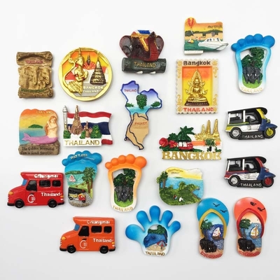 Eco Friendly Fridge Magnet Custom Resin Opens Souvenir 3D Fridge Tourist Magnet