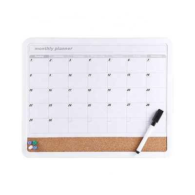 For Cheap Weekly Calendar Dry Erase Magnetic Whiteboard Fridge Factory Price Monthly Planner Board For Fridge